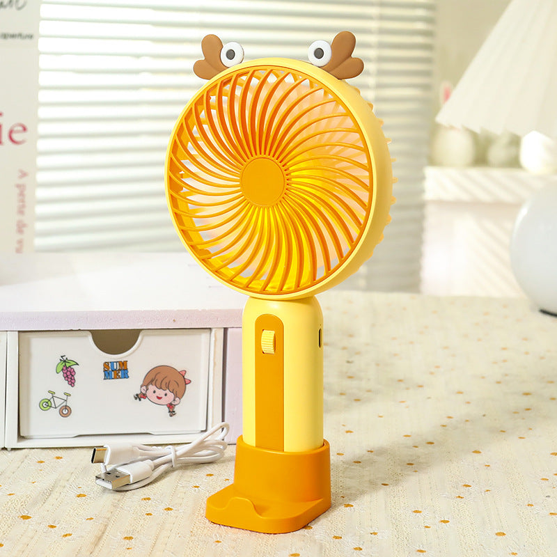 Damen Tragbarer Handventilator mit verspieltem Tierdesign Karnz