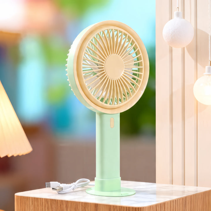 Damen Tragbarer USB Tischventilator mit flexiblem Neigungswinkel Karnz