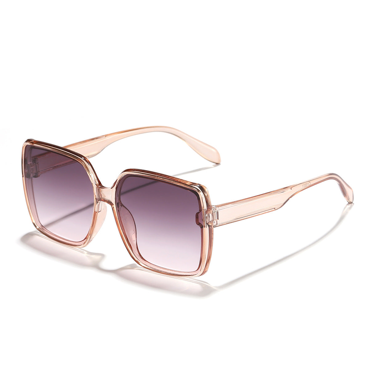 Damen oversized Sonnenbrille mit modernem quadratischen Rahmen und schützenden Gläsern Karnz