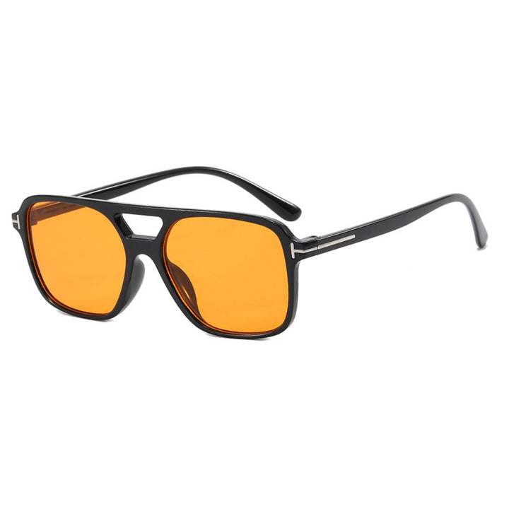 Fette geometrische Rahmenbrille Karnz