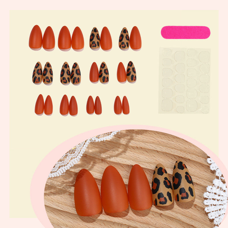 Chic Künstliche Press-On Nagelset Karnz