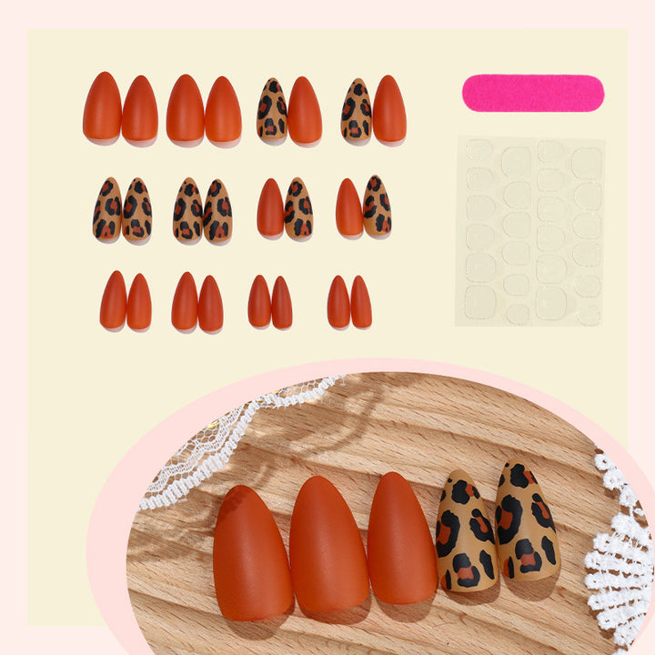 Chic Künstliche Press-On Nagelset Karnz