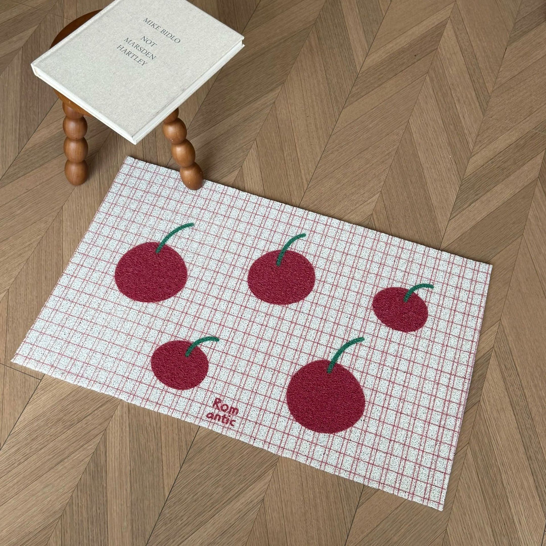 Stylische Gingham-Muster Dekorative Matte