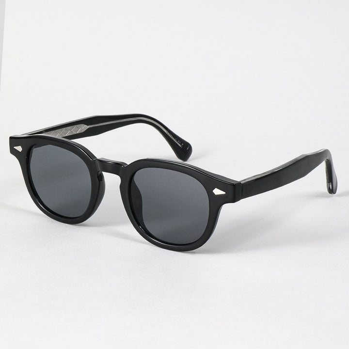 Damen stilvolle Sonnenbrille mit robustem Rahmen und komfortablem Sitz Karnz