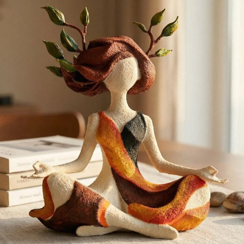 Dekorative Meditationsfigur Karnz