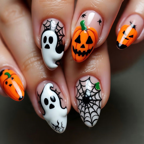 Halloween-Nagelsticker Karnz