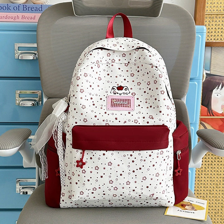 Süßer mit Blumen verzierter Rucksack Karnz