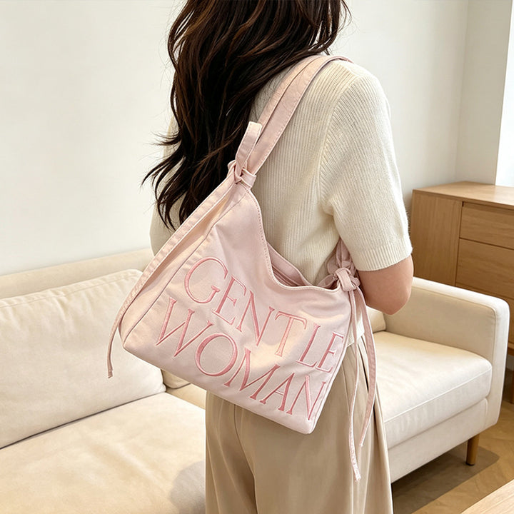 Stylische Satin Bucket Bag Karnz