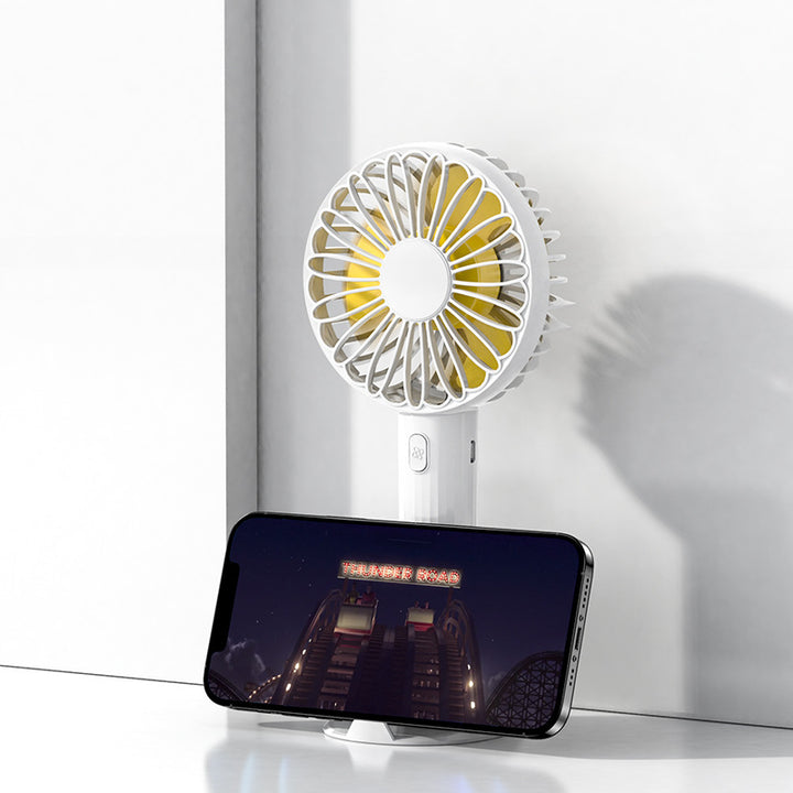 Tragbarer Tischventilator mit Usb-Aufladung und Flexibel Einstellbarem Neigungswinkel Karnz