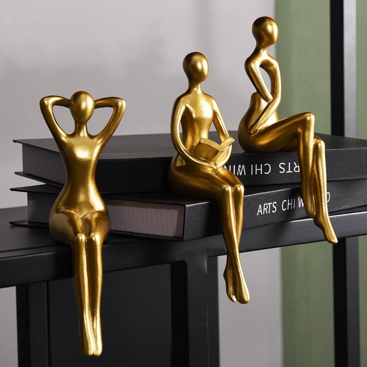 Modern Abstract Figurine Set Karnz