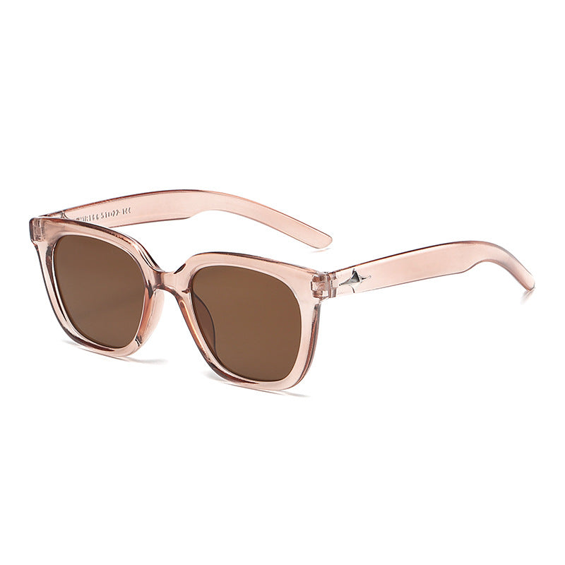 Damen moderne quadratische Sonnenbrille mit stylischem Rahmen Karnz