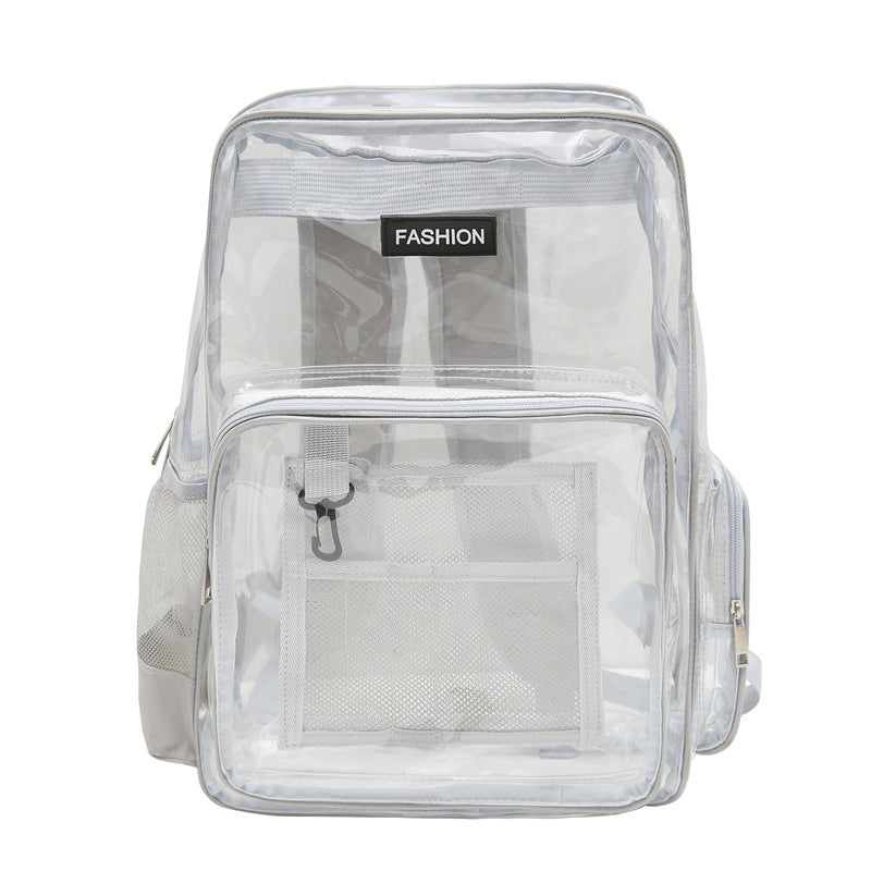 Transparenter Klarer Rucksack