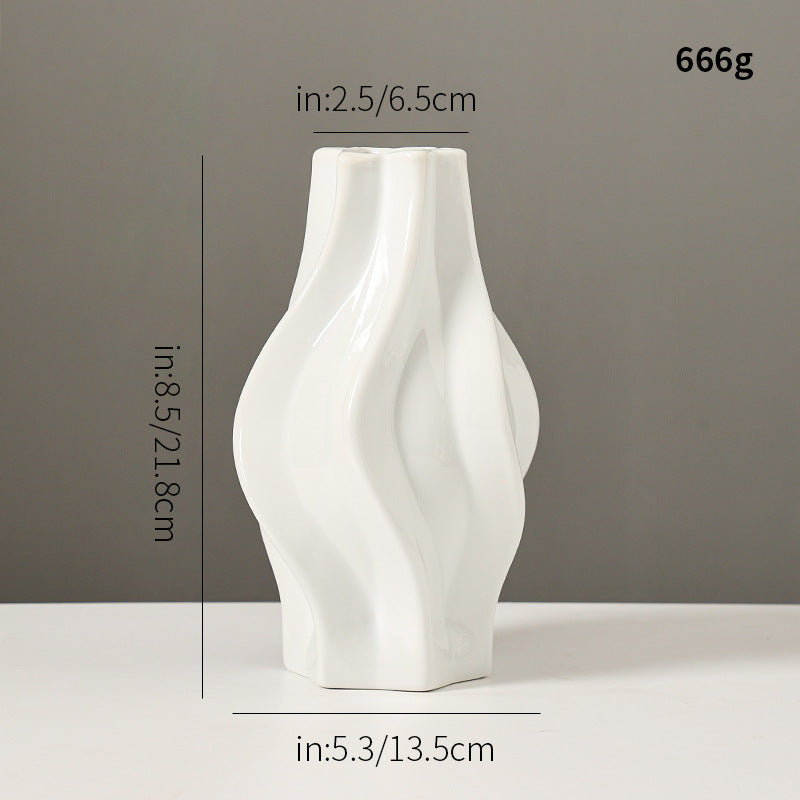 Dekorative Keramikvase