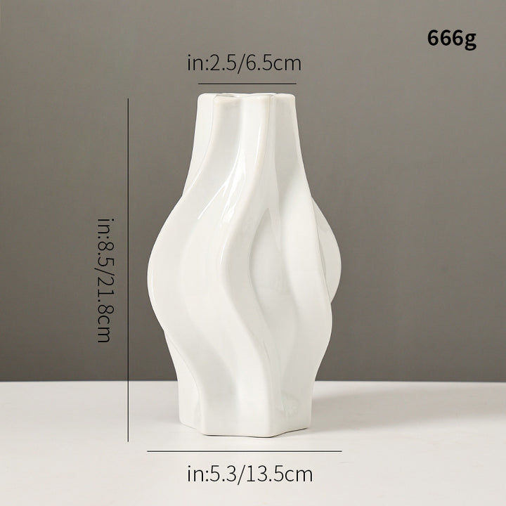 Dekorative Keramikvase