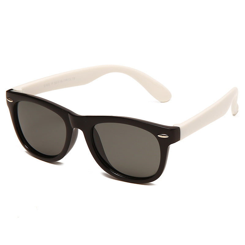 Karnz | Kinder Flex Sonnenbrille mit flexiblem und robustem Rahmen