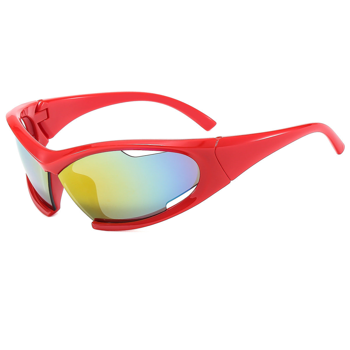 Damen Sportliche Sonnenbrille mit ergonomischem Design und schützenden Gläsern Karnz