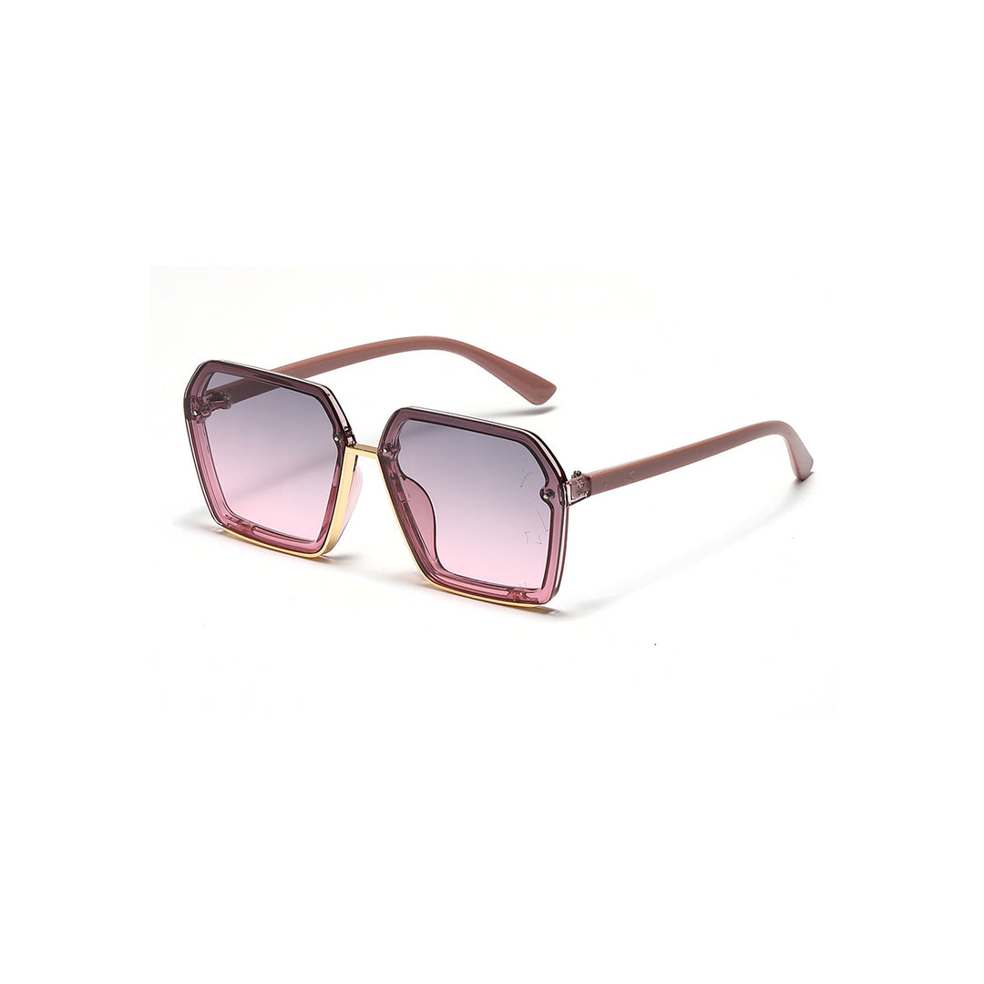 Damen kreative oversized Sonnenbrille mit einzigartiger Geometrie Karnz