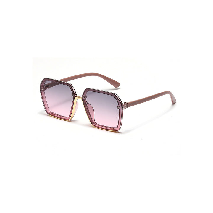 Damen kreative oversized Sonnenbrille mit einzigartiger Geometrie Karnz