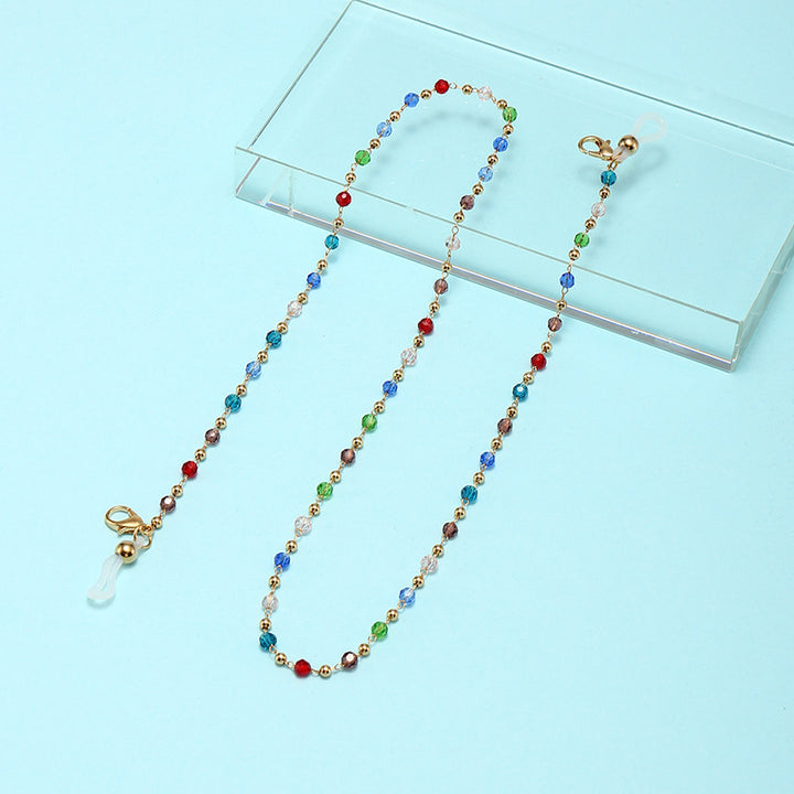 Dekorative Brillen mit eleganter Kette Karnz