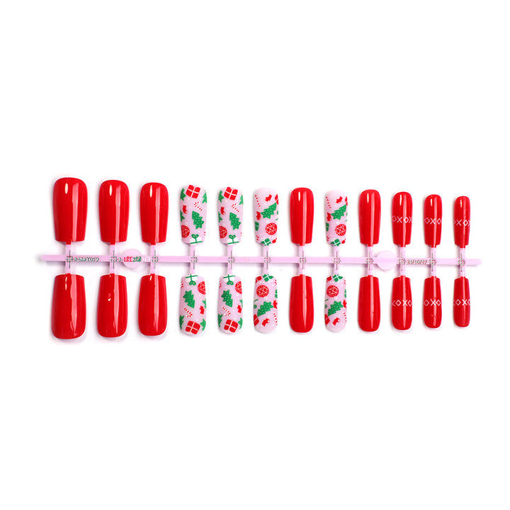 Urlaubs-Themen Press-On-Nagelset Karnz