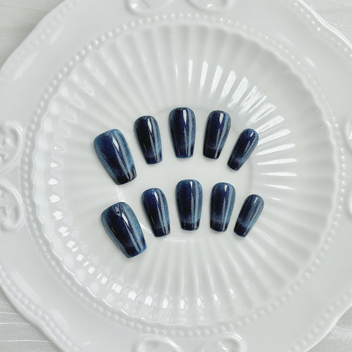 Ombré Glitter Press-On Nail Set