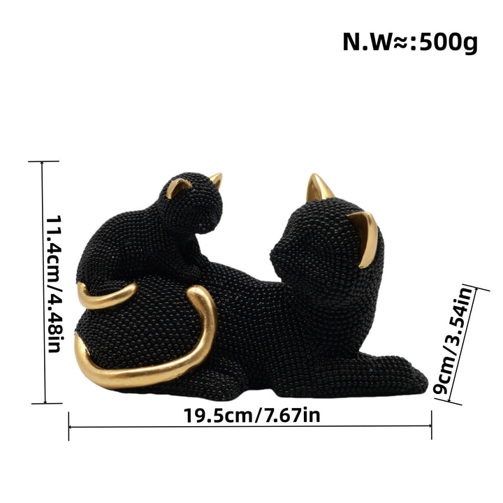 Dekorative Katzenfigur Karnz