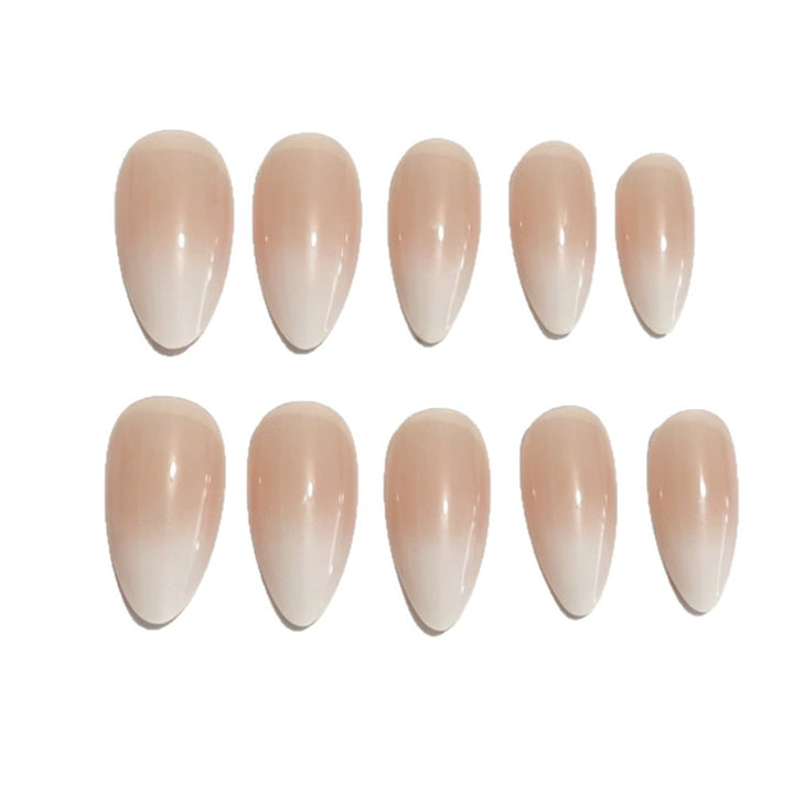 Elegante Ombre Stiletto Nagelverstärkungen