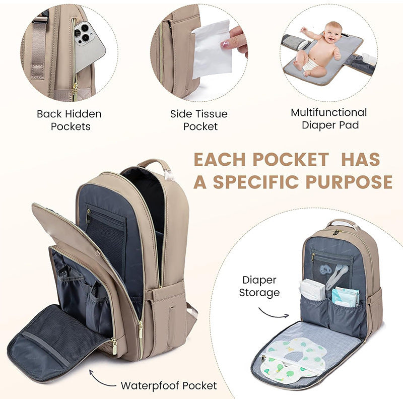 Multifunktionaler Rucksack mit Abnehmbaren Organizer Karnz
