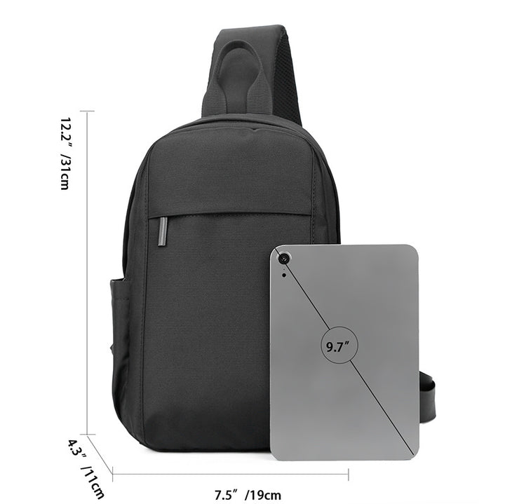 Kompakte elegante Sling-Rucksack Karnz