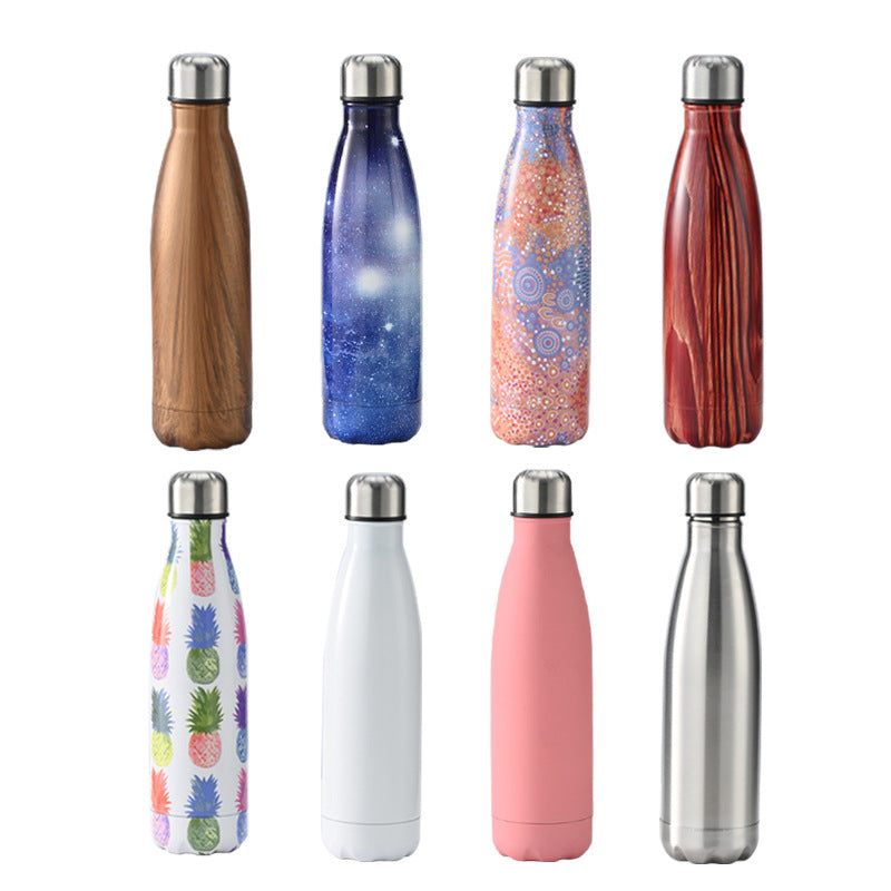 Damen isolierte Edelstahl-Trinkflasche mit ergonomischem Design Karnz