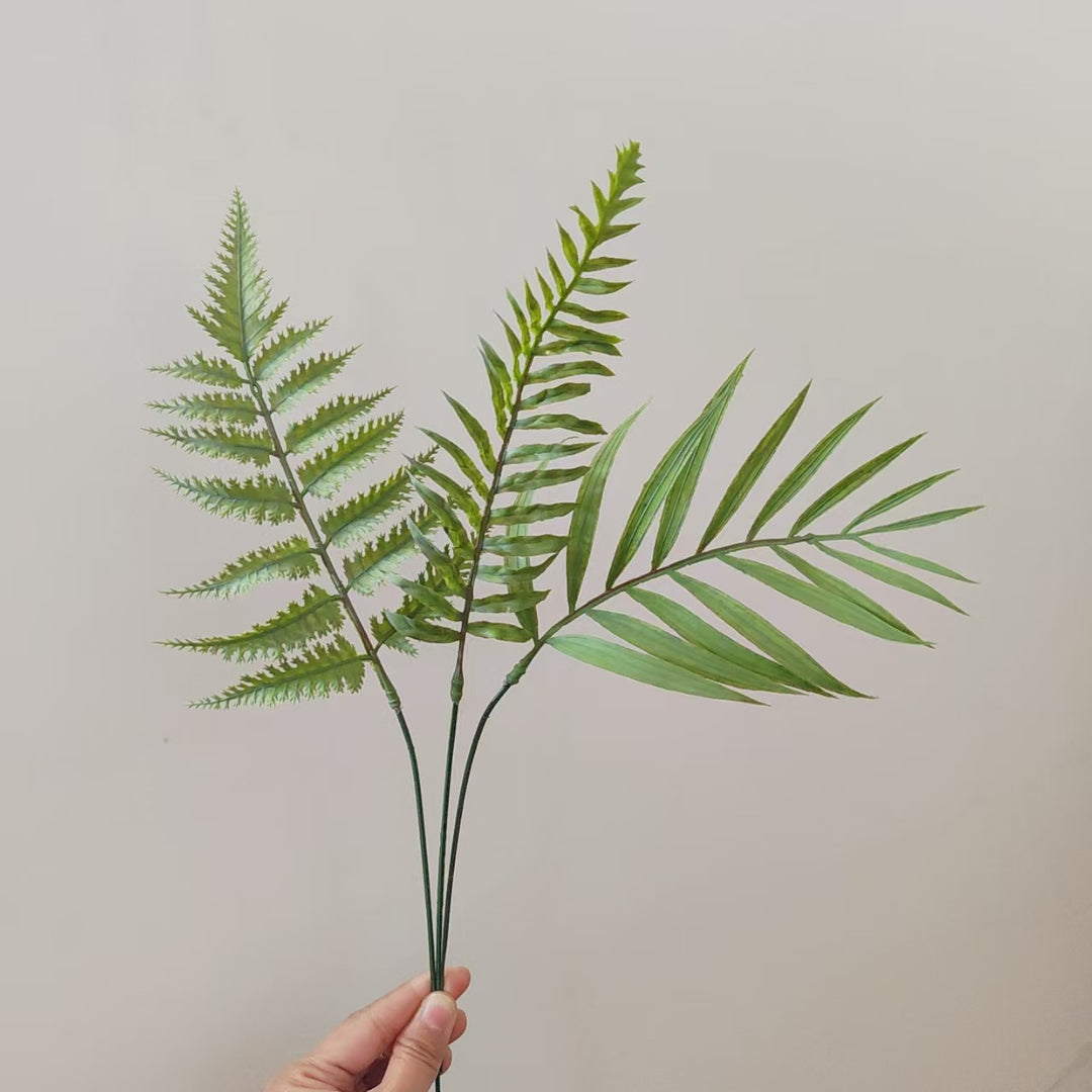 Tropisches Palmenblattstiel