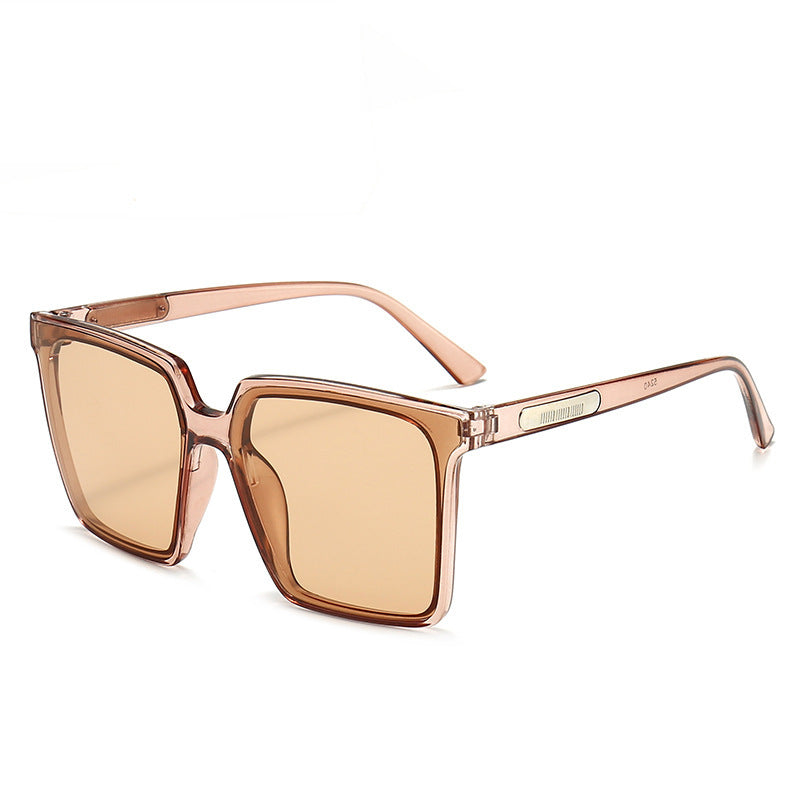 Damen Trendige quadratische Sonnenbrille Karnz