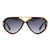Damen elegante Sonnenbrille mit markantem Rahmen Karnz