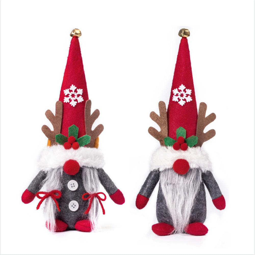 Verspielte Weihnachtsgnom Dekoration Karnz