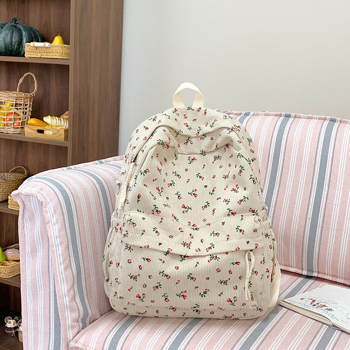 Blumenmuster Cordura Rucksack