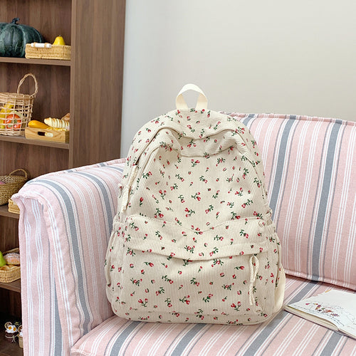 Blumenmuster Cordura Rucksack