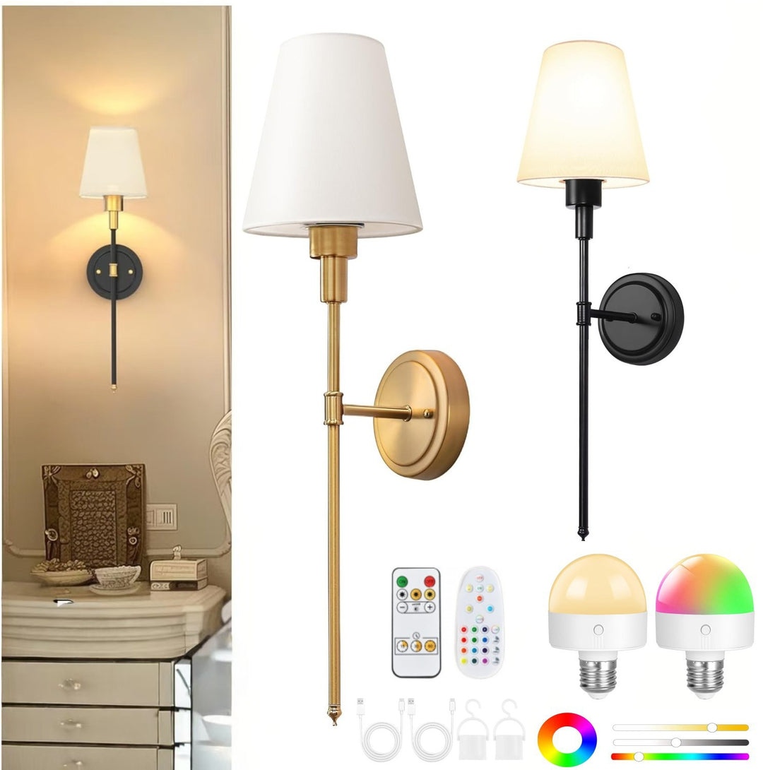 Wandmontierte LED Wandleuchte