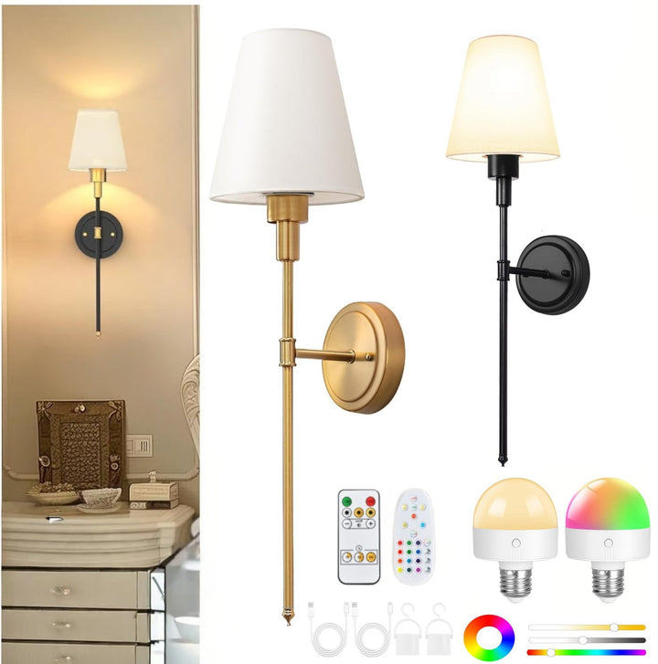 Wandmontierte LED Wandleuchte