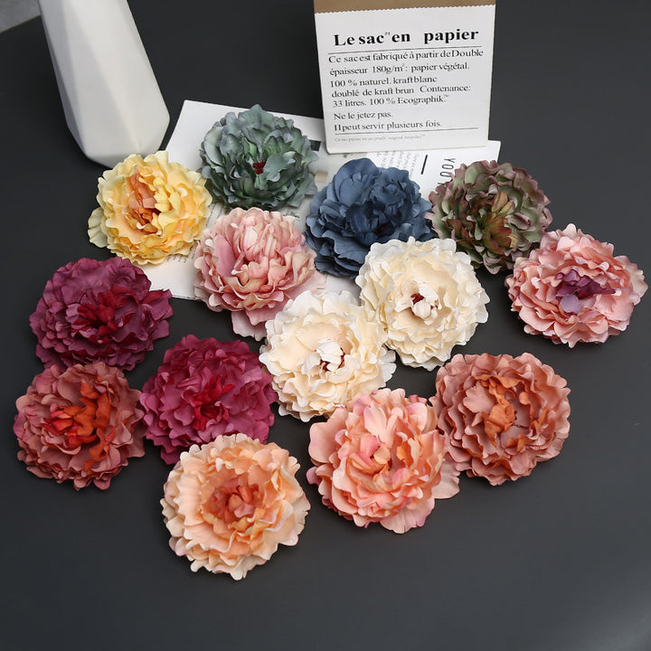 Dekorative Stoff Blumenbrosche