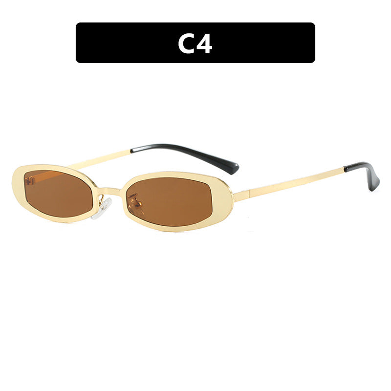 Damen modische optische Brille mit elegantem Metallrahmen und feinen Akzenten Karnz