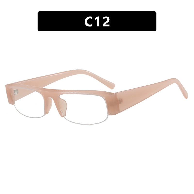 Damen trendige Sonnenbrille mit dickem Rahmen und schützenden Gläsern Karnz