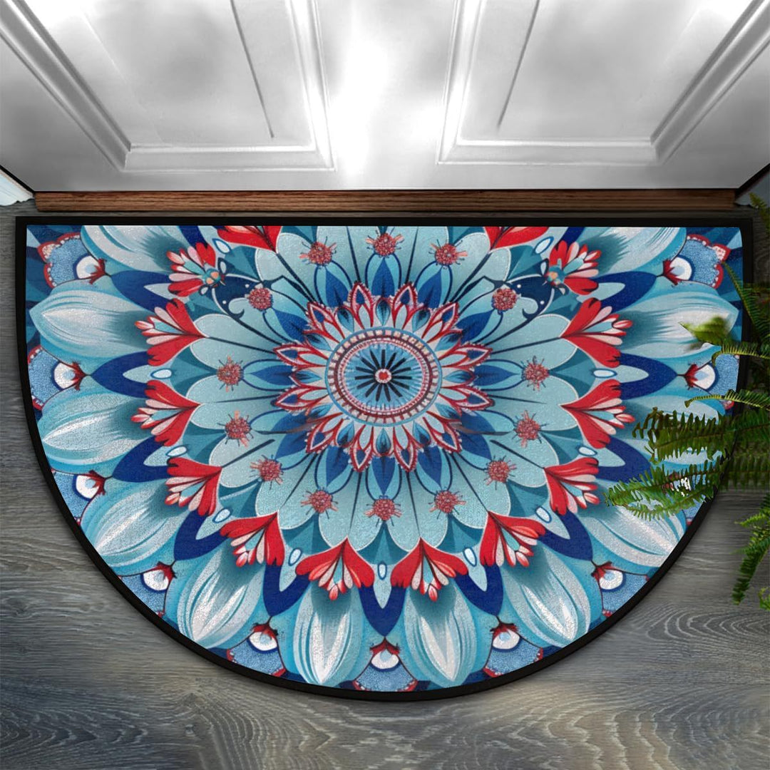 Dekorative Mandala-Muster Eingangsmatte