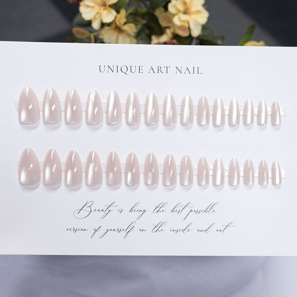 Glitzernde Ombre Stiletto Press-On Nägel