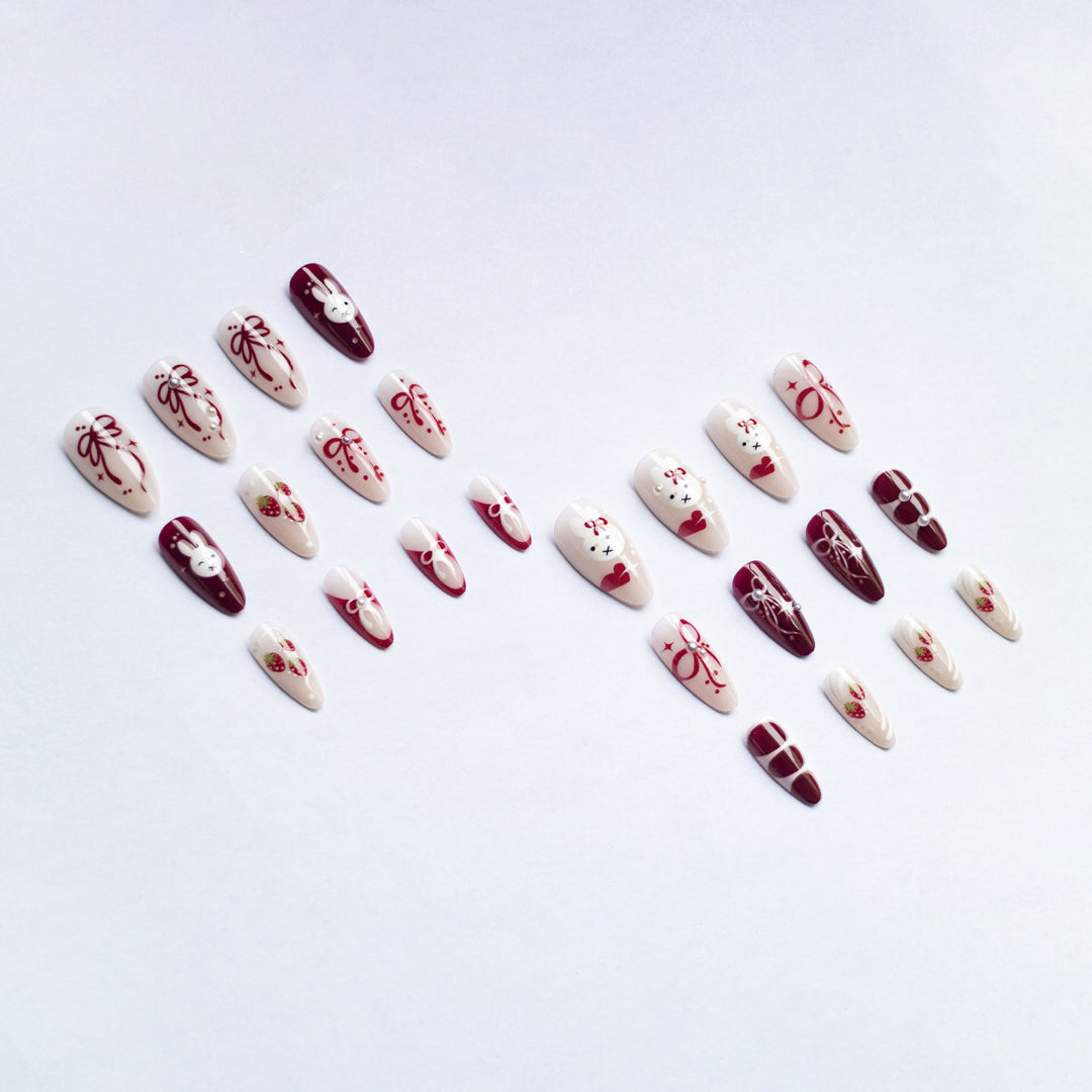 Künstlerisches Charakter Nagelkunst Set