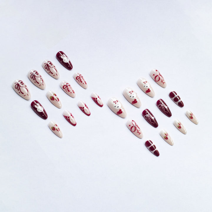 Künstlerisches Charakter Nagelkunst Set