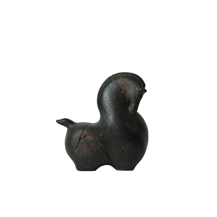 Abstrakte dekorative Vogelskulptur