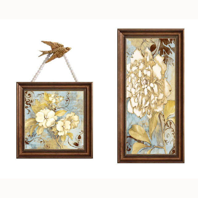 Vintage Blumen Wanddekoration Kollektion
