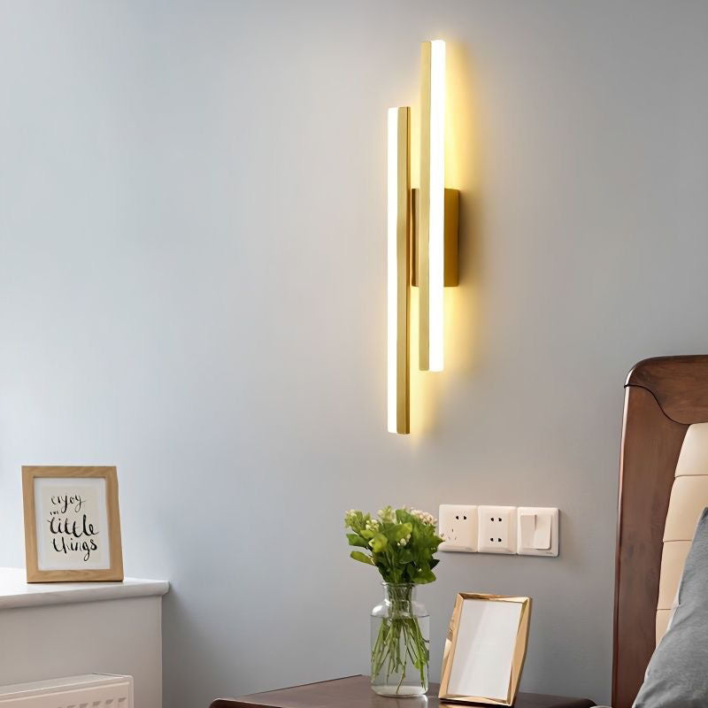 Moderne geometrische Wandleuchte