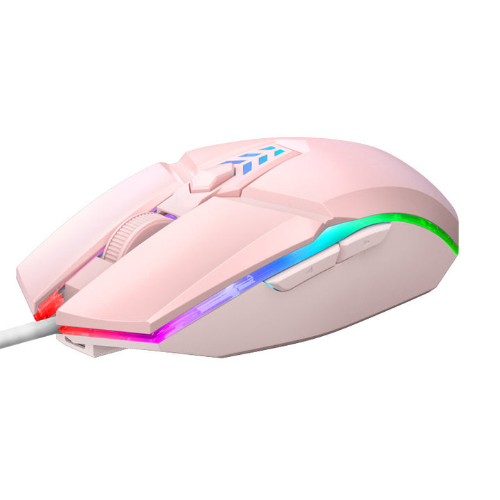 Gaming-Maus mit Ergonomischem Design und Rgb-Beleuchtung Karnz