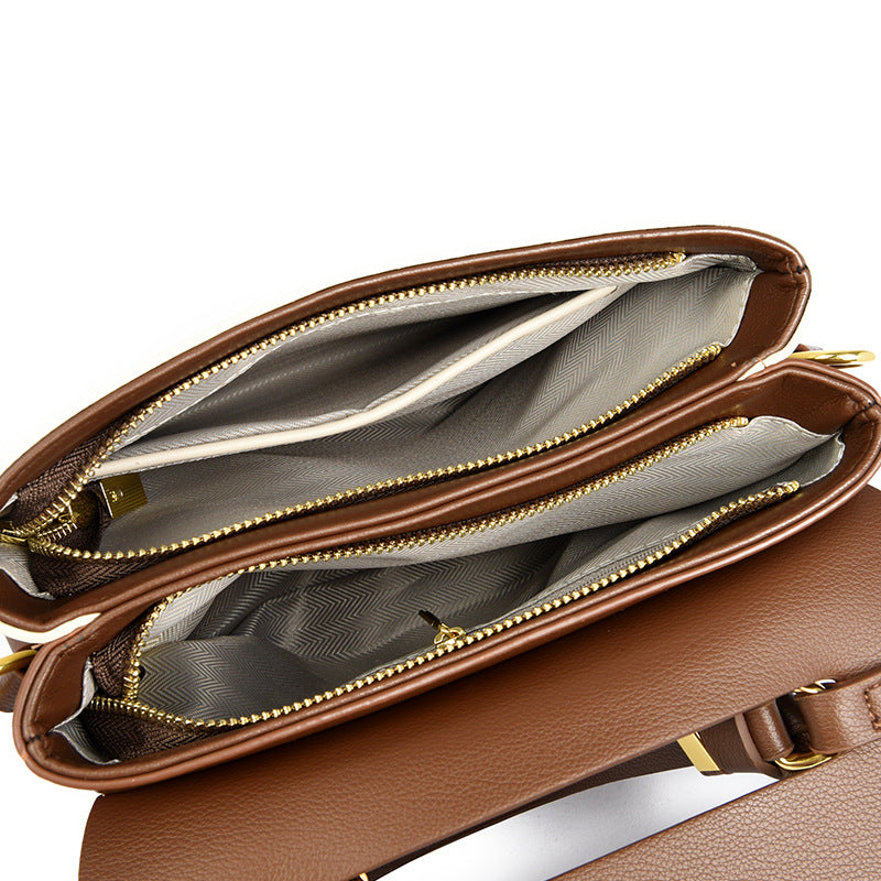 Stylische Strukturierte Handtasche Karnz